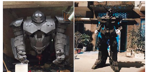 Xuất hiện bộ giáp Hulkbuster cực đẹp được làm ra bởi một thanh niên người Việt