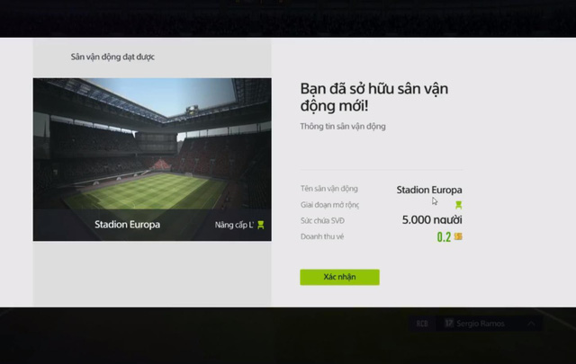 FIFA Online 4: Bất ngờ game cung cấp tính năng cho phép người chơi xây cả 1 SVD Mỹ Đình trong game
