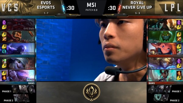 MSI 2018 - Cố gắng hết sức nhưng chỉ làm cho EVOS ngày càng đuối sức