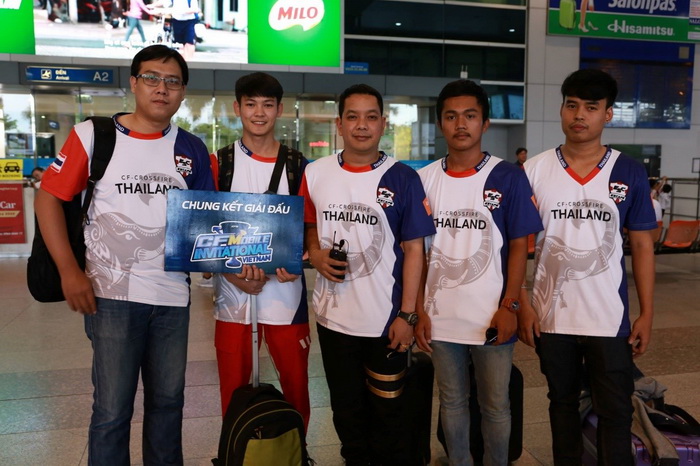 CFMI 2018: Đội tuyển Thái Lan đã có mặt tại TPHCM