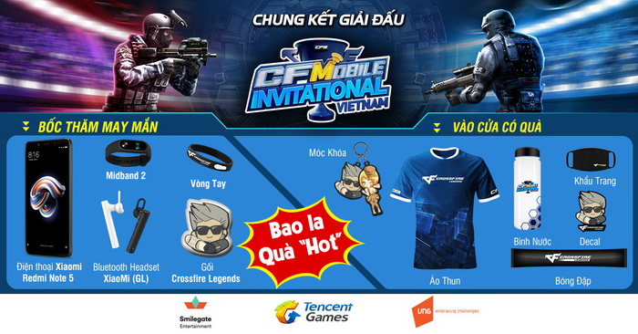 CFMI 2018: 14h chiều nay rinh ngay Redmi Note 5 khi đến xem top 4 thế giới đại chiến