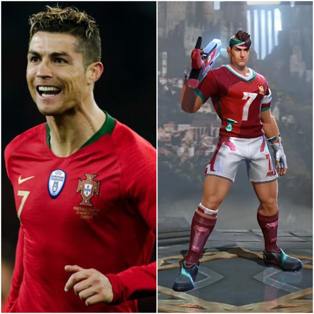 Liên Quân Mobile: Valhein sẽ có trang phục bóng đá mới nhìn y như Cristiano Ronaldo