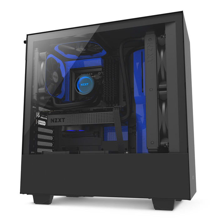 NZXT sắp ra mắt H500 và H500i - 2 chiếc case mid-tower giá rẻ với kính cường lực một bên