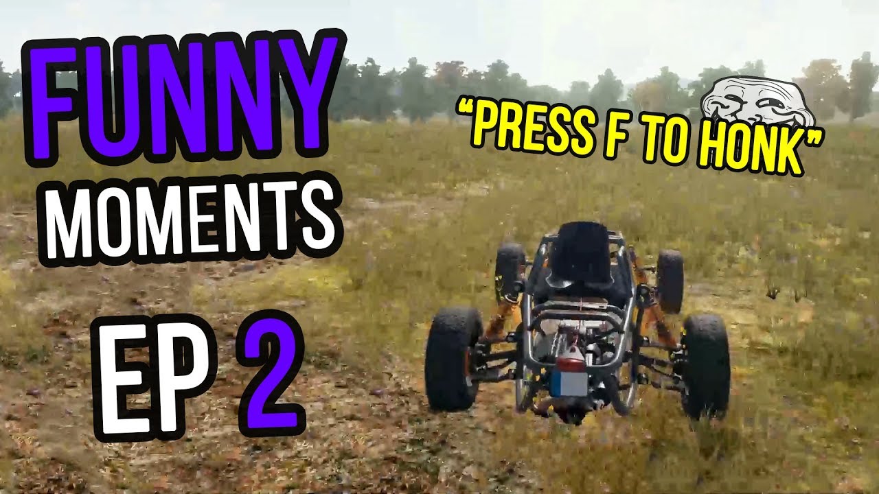 Highlight PUBG: Bấm F để bóp còi xe