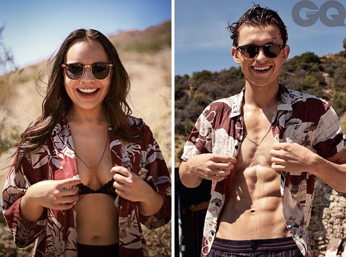 Quá thần tượng Người Nhện, cô gái trẻ làm hẳn một bộ ảnh bắt chước lại hành động của idol