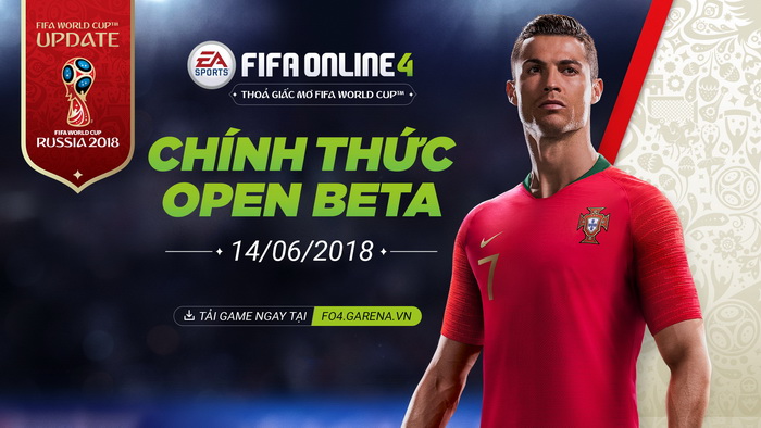 FIFA Online 4 ấn định ngày khai mạc World Cup sẽ mở của Open Beta máy chủ Việt Nam