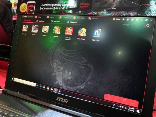 MSI tung ứng dụng giả lập Android mới giúp chơi PUBG Mobile và Rules of Survival siêu mượt