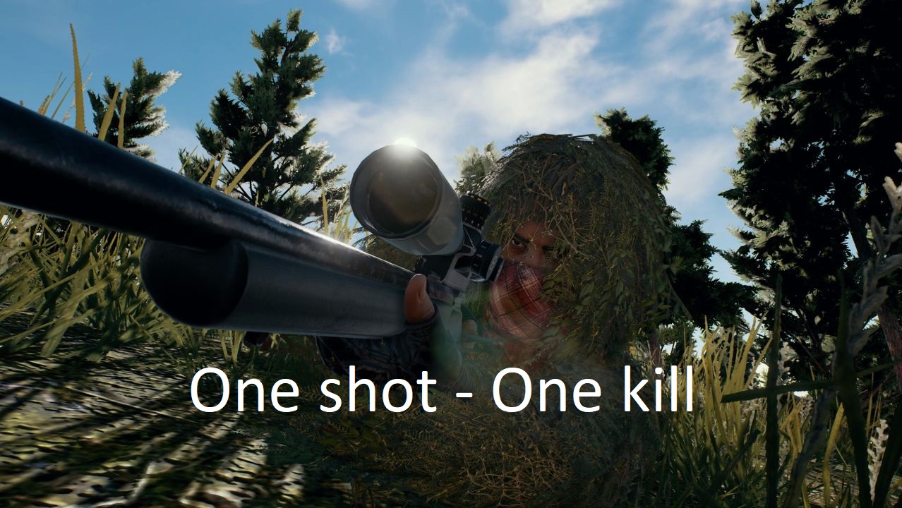 PUBG: One shot, one kill - Event Mode mới nhất của PUBG sẽ xoay quanh khẩu Kar98k