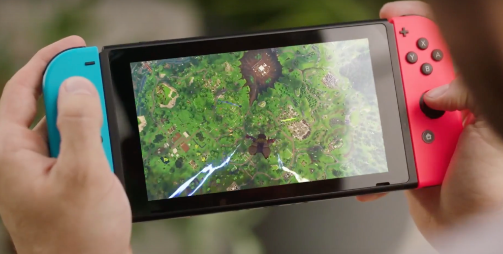 Fortnite đã lên sóng Nintendo Switch