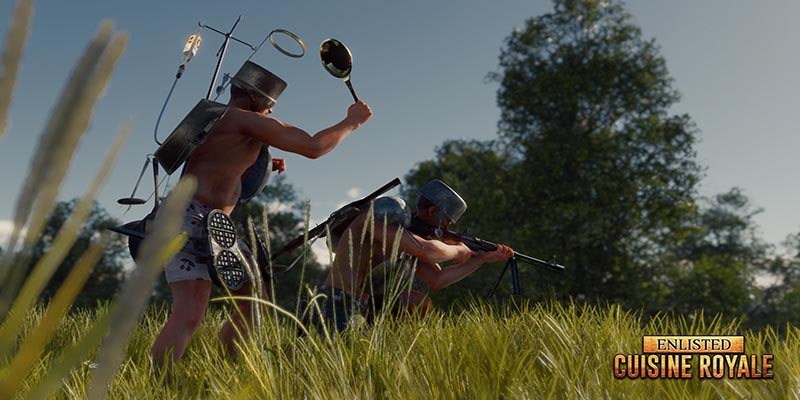 Cuisine Royale - Game sinh tồn Battle Royale nhưng lại có lối chơi vô cùng bựa