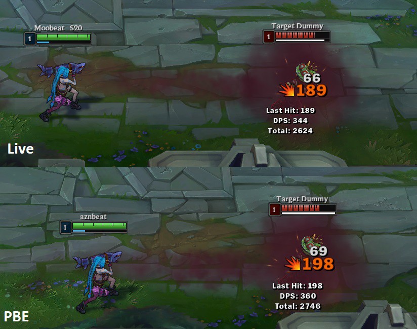 Liên Minh Huyền Thoại - PBE 8.13 lần 6 - Chính thức Nerf toàn bộ xạ thủ trong game