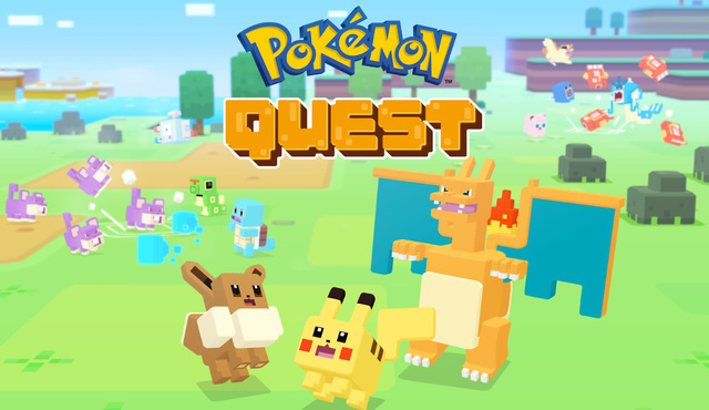 Pokémon Quest - Khám phá thế giới Pokemon dưới nền đồ họa khối vuông đặc sắc