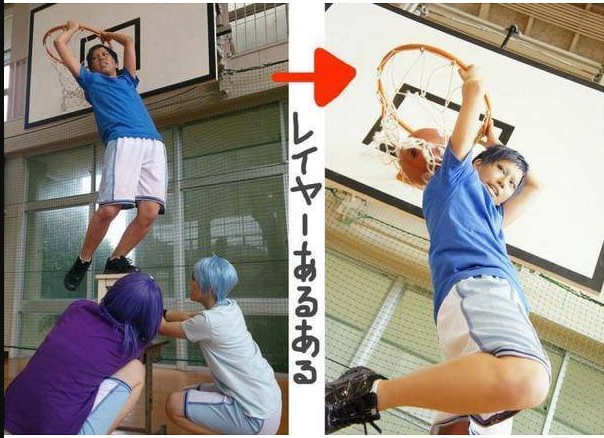 Ảnh cosplay đẹp lung linh là thế nhưng những tấm ảnh hậu trường lại trái ngược lại hoàn toàn