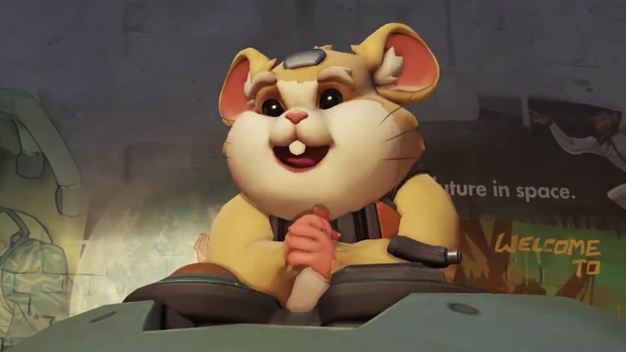 Overwatch hé lộ tướng mới làm cộng đồng ngã ngửa - Nguyên chú Hamster lái robot