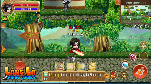 Làng Lá Phiêu Lưu Ký - Link Tải phiên bản mới nhất trên Android và IOS của tựa game nhập vai cực hot của Soha Game