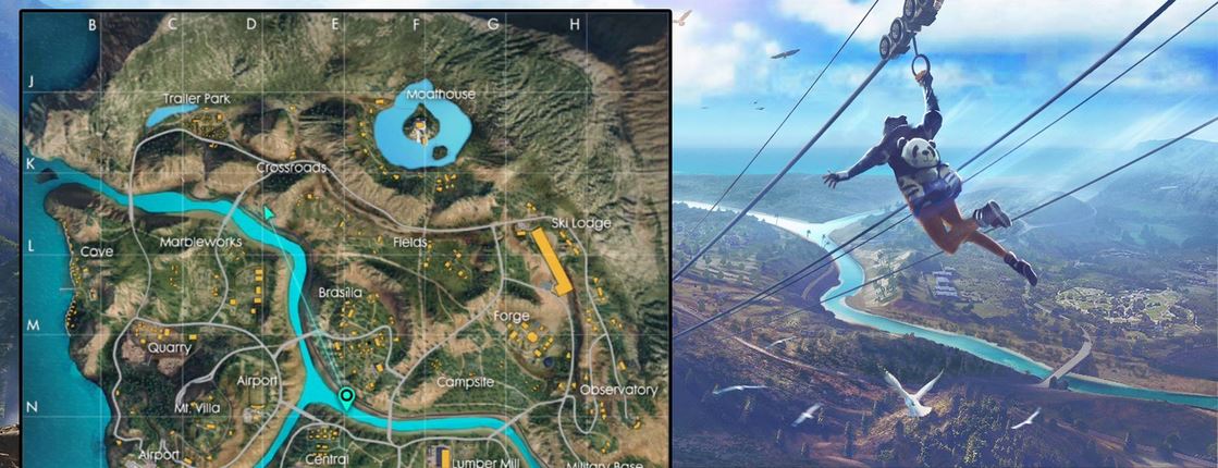 Đảo Thiên Đường trong Free Fire đang gây khó chịu cho game thủ vì...quá rộng