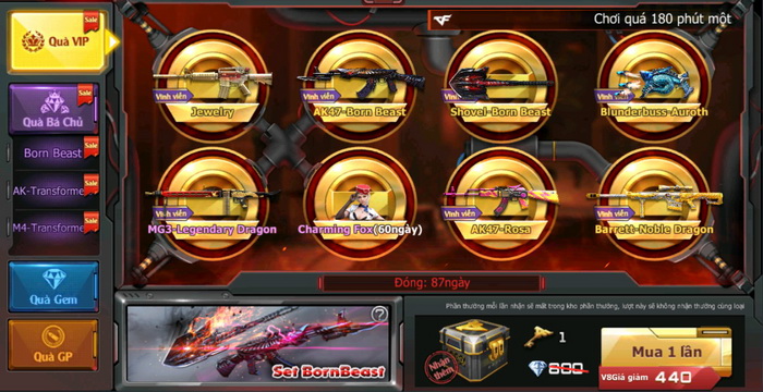 CFL: Event hot cuối tuần – Nhận vũ khí xịn hoàn toàn miễn phí