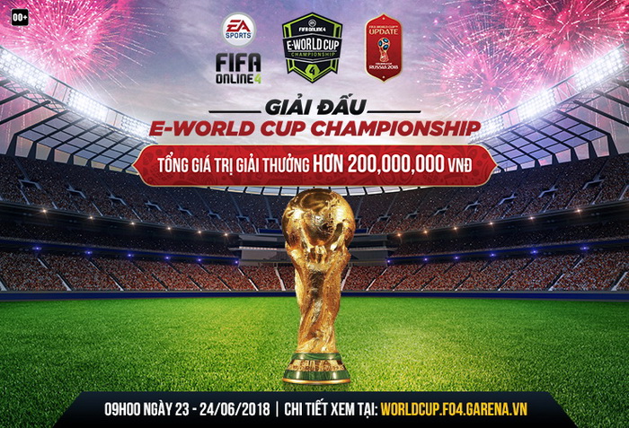 SIÊU OFFLINE FIFA ONLINE 4: Cùng Xem World Cup 2018 và cơn mưa quà tặng của FO4