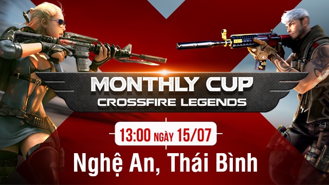 Xạ thủ CFL Nghệ An và Thái Bình hãy sẵn sàng cho Monthly Cup cuối tuần này