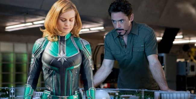 Captain Marvel có thể liên hệ trực tiếp với Iron Man 2 và The Avengers