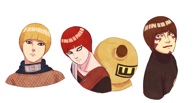 Sẽ như thế nào khi tất cả nhân vật trong Naruto đều để kiểu đầu úp tô của Rock Lee