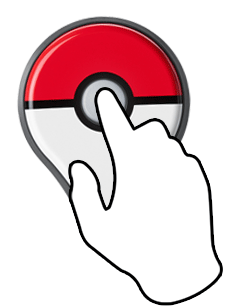 Image result for pokemon button click transparent