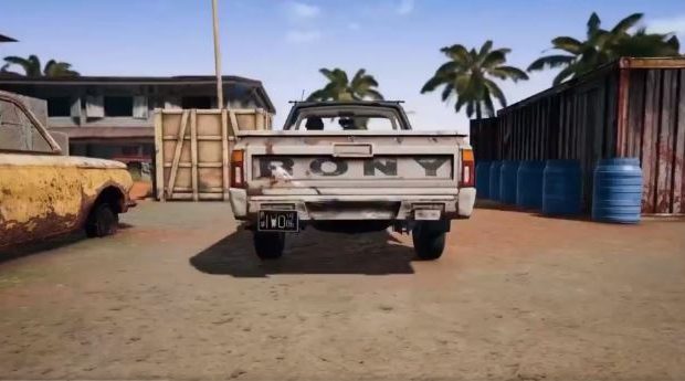 PUBG vừa ra mắt Rony - Mẫu xe tải độc quyền cho bản Đồ Sanhok