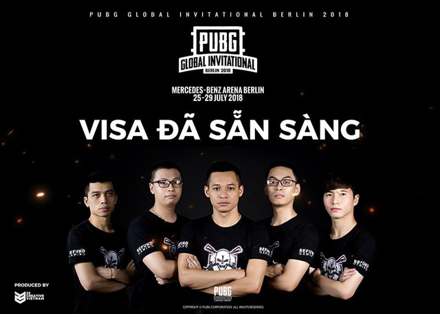 PUBG: Refund Gaming đã có VISA, chuẩn bị lên đường sang Đức chinh chiến PGI 2018