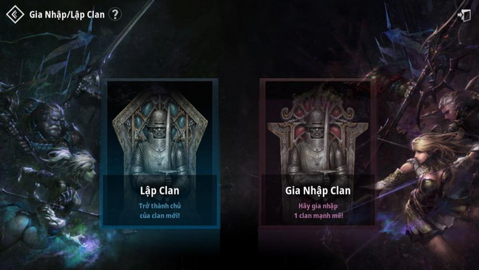 Lineage 2 Revolution: Hệ thống Clan và những điều bạn cần biết trước khi tạo Bang hội