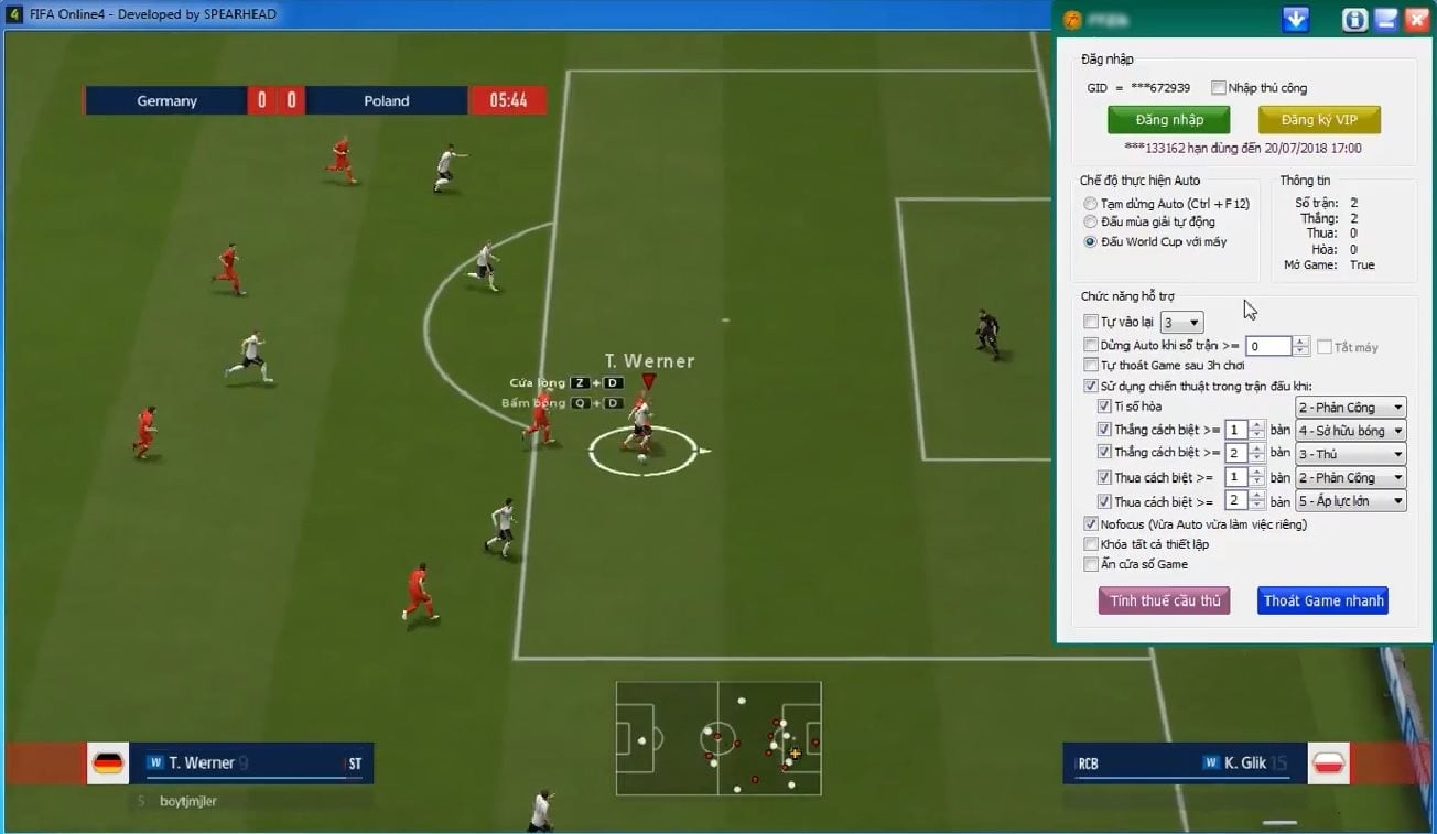 Xuất hiện phần mềm Auto FIFA Online 4, game thủ cẩn thận khi có thể mất tài khoản như chơi