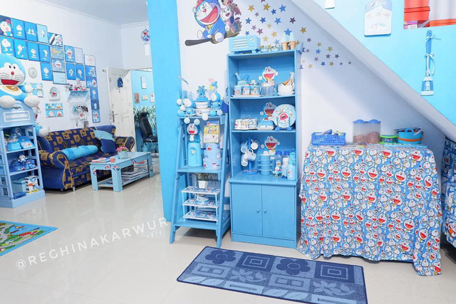 Chiêm ngưỡng căn nhà của cặp vợ chồng trẻ, thiên đường của fan hâm mộ Doraemon là đây chứ đâu