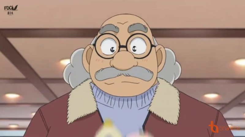 Cuối cùng sau bao nhiêu năm tiến sĩ  Agasa trong CONAN cũng được tác giả Aoyama Gosho minh oan không phải là trùm cuối !