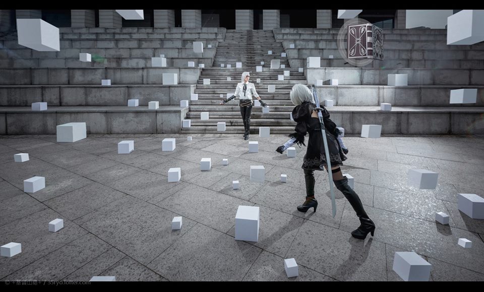 Bộ ảnh Cosplay Nier Automata đỉnh cao với màn đánh boss siêu ảo diệu