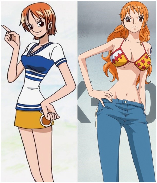 Đây là thiết kế ban đầu của Nami trong One Piece, chắc chắn bạn sẽ mất hình tượng ngay