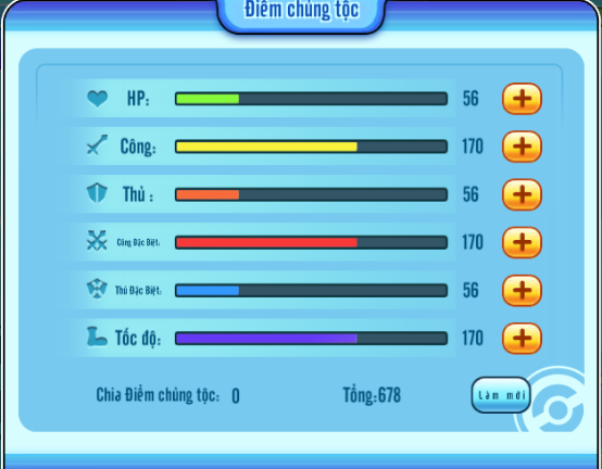 Liên Quân Poke - Tổng hợp các điểm chỉ số giúp Pokemon mạnh lên nhanh nhất dành cho tân thủ