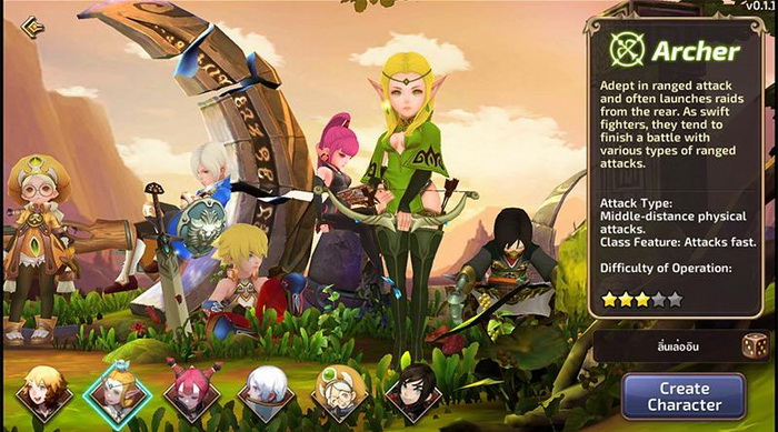 Dragon Nest Mobile: Hướng dẫn cơ bản cho Cung Thủ và cách nâng điểm kĩ năng
