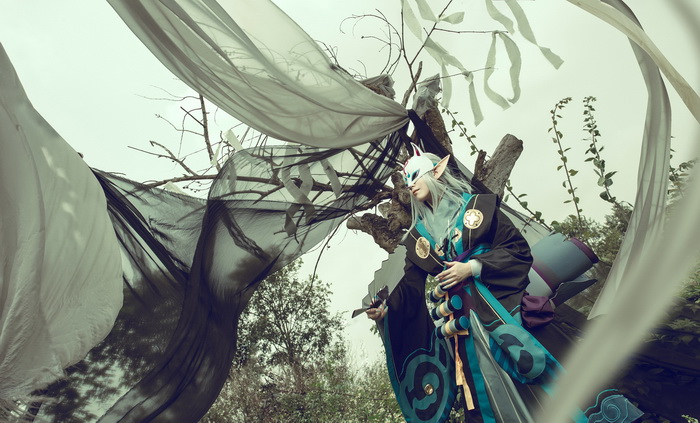 Âm Dương Sư: Coser Việt hóa thân thành chàng Yêu Hồ đẹp lung linh chết người