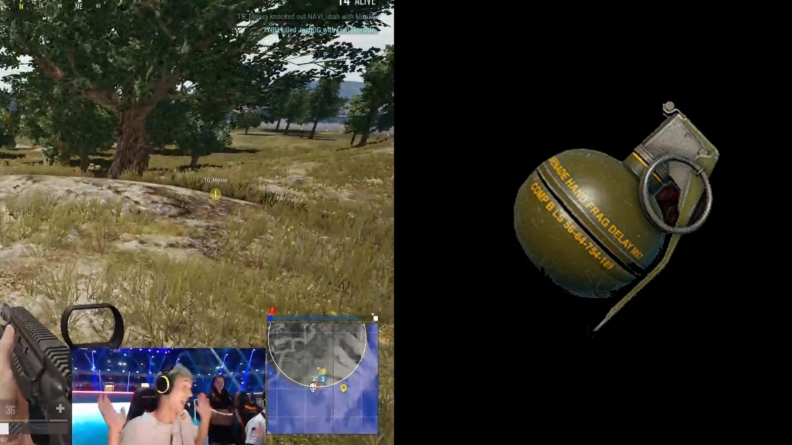 PGI 2018 Charity Showdown: Ninja hạ gục shroud, "lỡ" quăng nade thay vì smoke đồng đội