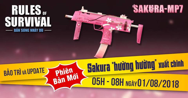 ROS mobile: Update mới - Sakura MP7 xuất chinh