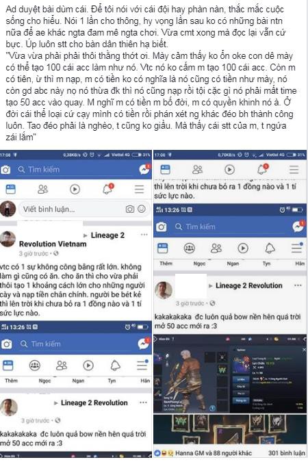 Lineage 2 Revolution: Game thủ dậy sóng trước phong trào lập acc clone "khui đồ khủng" phá nát trò chơi