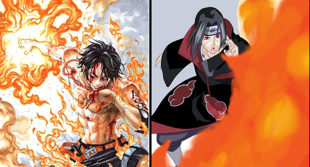 Người hâm mộ tìm ra được những điểm chung của Itachi và Ace, trùng hợp nhau đến lạ