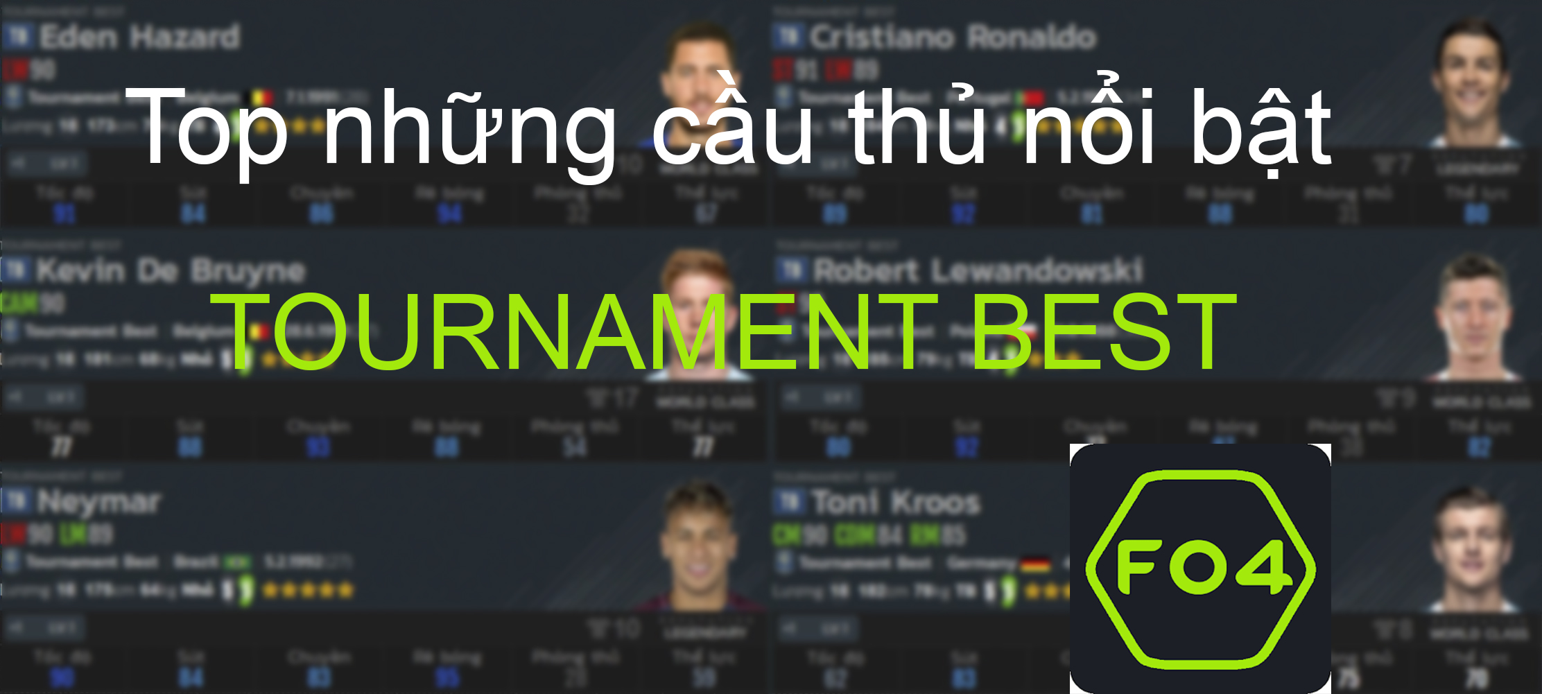 FIFA Online 4: Top những cầu thủ nổi bật trong Tournament Best