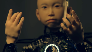 Xuất hiện Robot trông như đứa trẻ 10 tuổi tại Nhật Bản. sở hữu khung xương kim loại, cơ thể như Iron Man