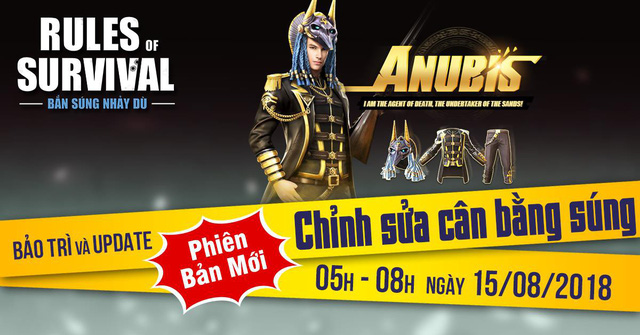 Cập nhật Rules Of Survival 15/8 - Shotgun trở lại ngôi vương bá đạo như thuở ban đầu