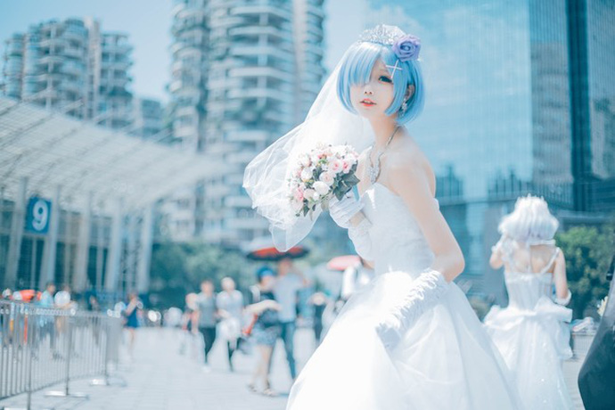 Chiêm ngưỡng bộ cosplay nàng Rem vô cùng xinh đẹp trong Re:Zero