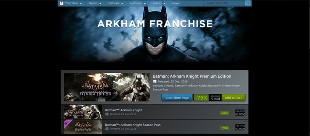 Series Batman Arkham đang được giảm giá cực mạnh, chưa đến 100 nghìn một game