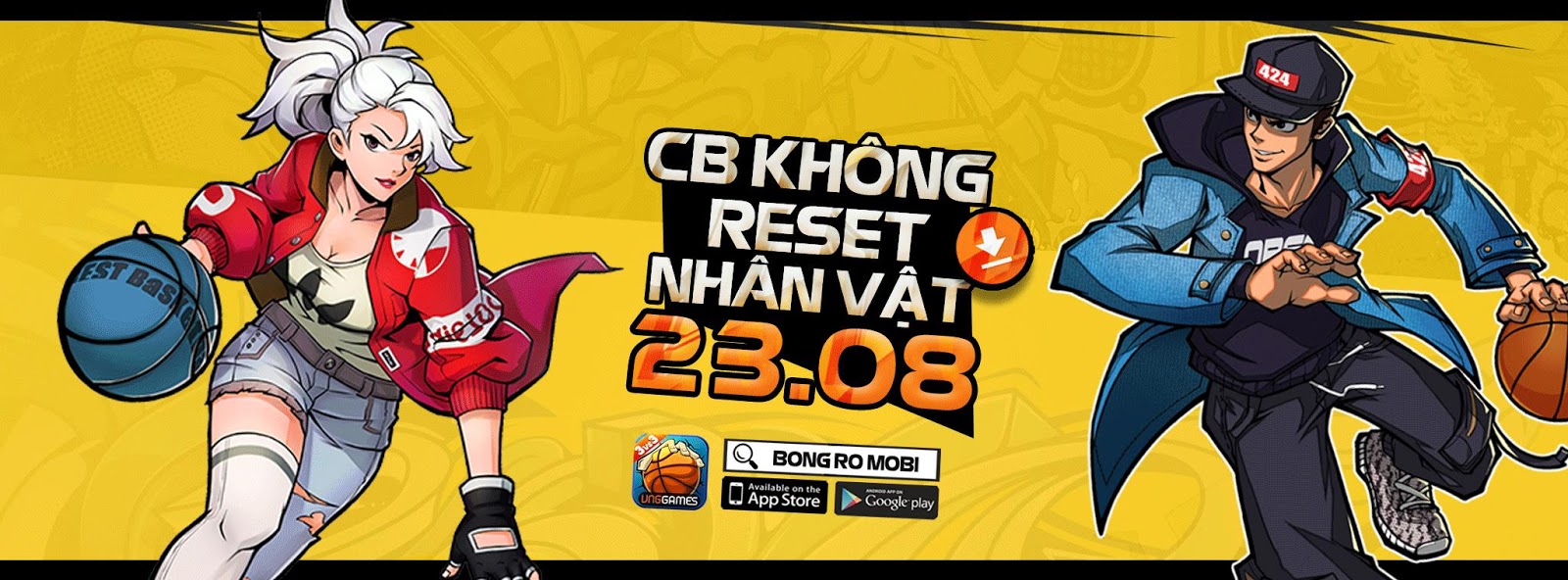 Bóng Rổ Mobi VNG: Tải game ngay và đừng quên tập luyện từ 9h ngày 23/8