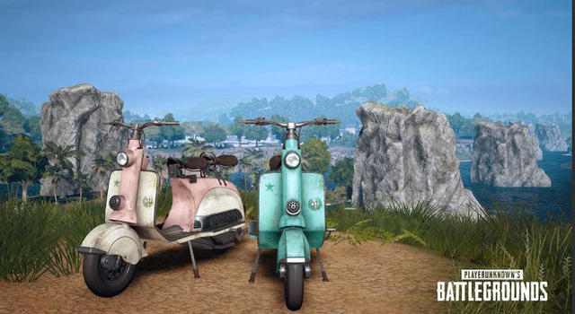 PUBG Mobile: Xe Scooter sẽ song hành cùng map Sanhok ở bản update 0.8?