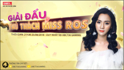 Thử thách Miss ROS: Cuộc thi độc đáo với sự tham gia của những nữ game thủ xinh nhất cộng đồng Rules of Survival