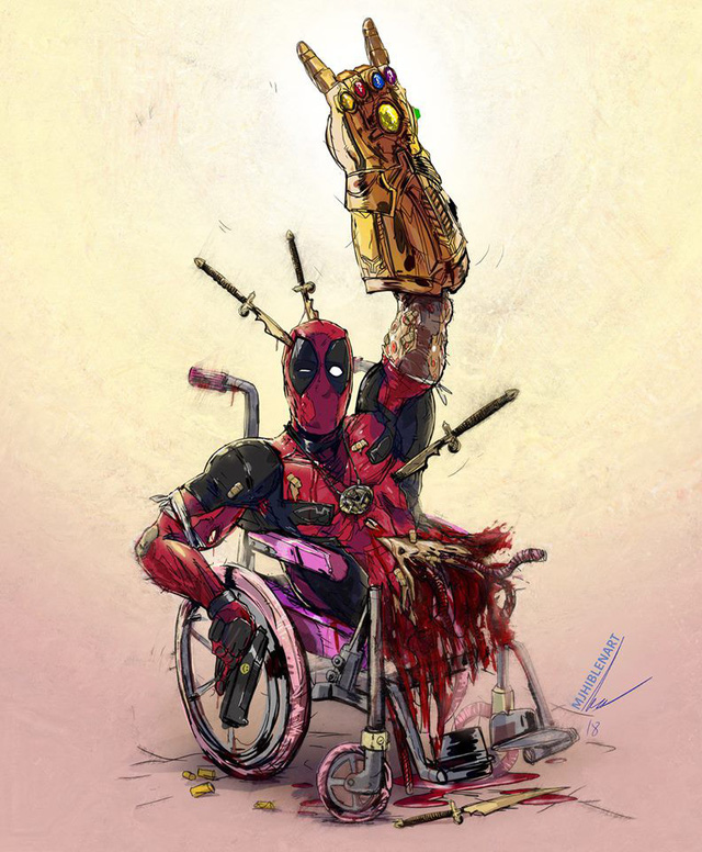 Hướng ứng tháng Cô Hồn, đây là những hình ảnh kinh dị đến phát hãi của những siêu anh hùng